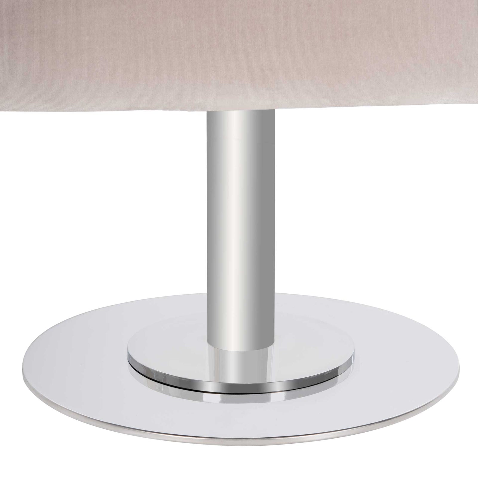 Mavra Velvet Swivel Tub Chair Giotto Almond