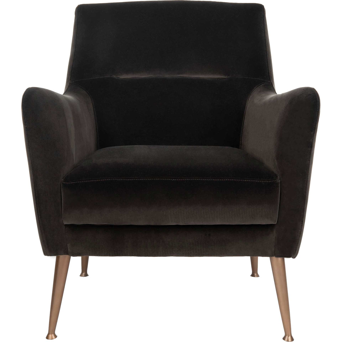 Ronald Velvet Arm Chair Giotto Shale