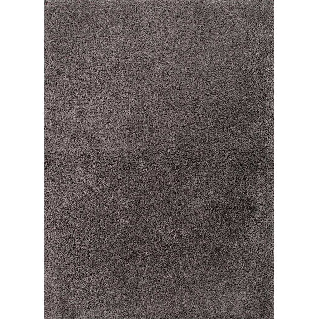 Layla Plush Gray Area Rug - Froy.com