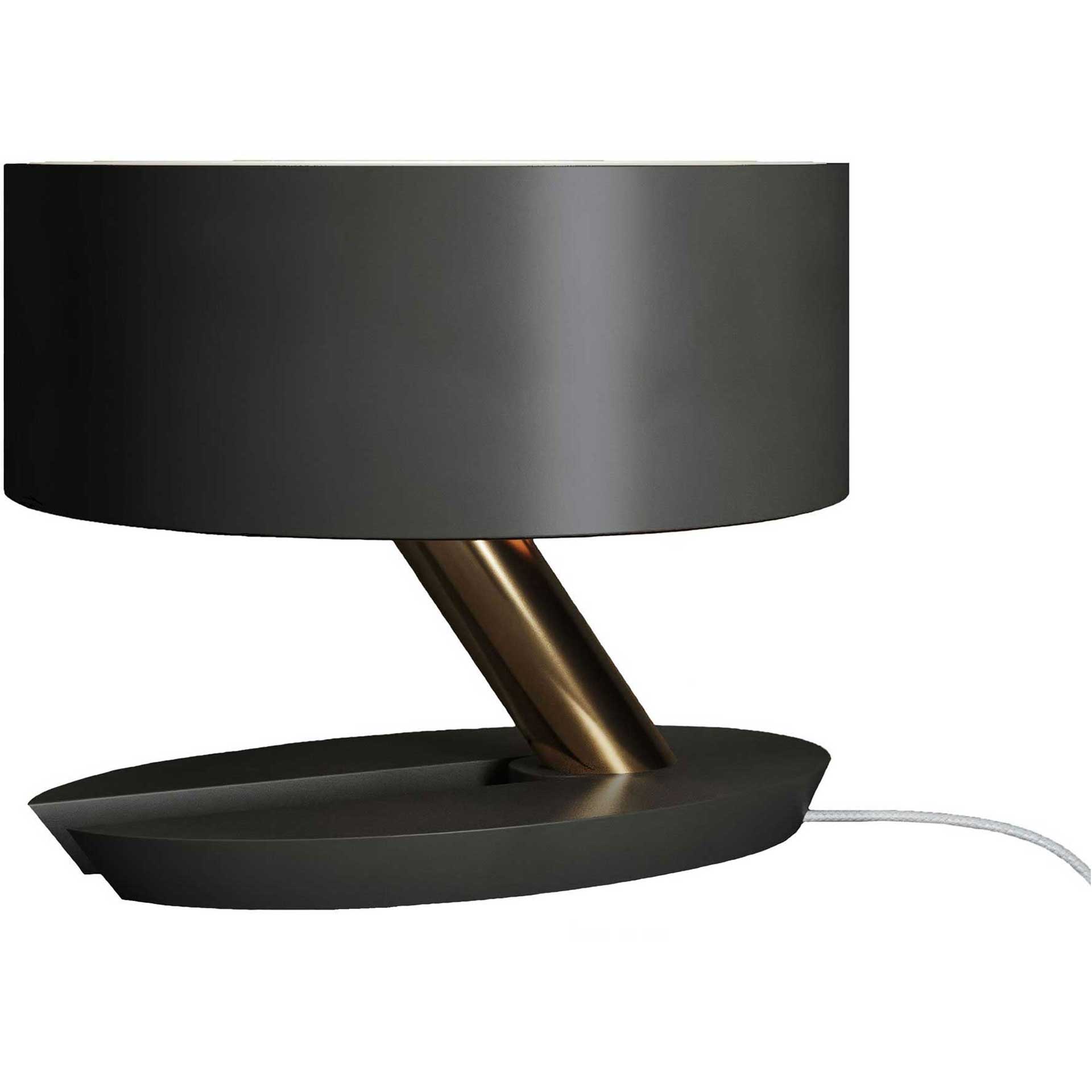 Albion Table Lamp Graphite/Brass
