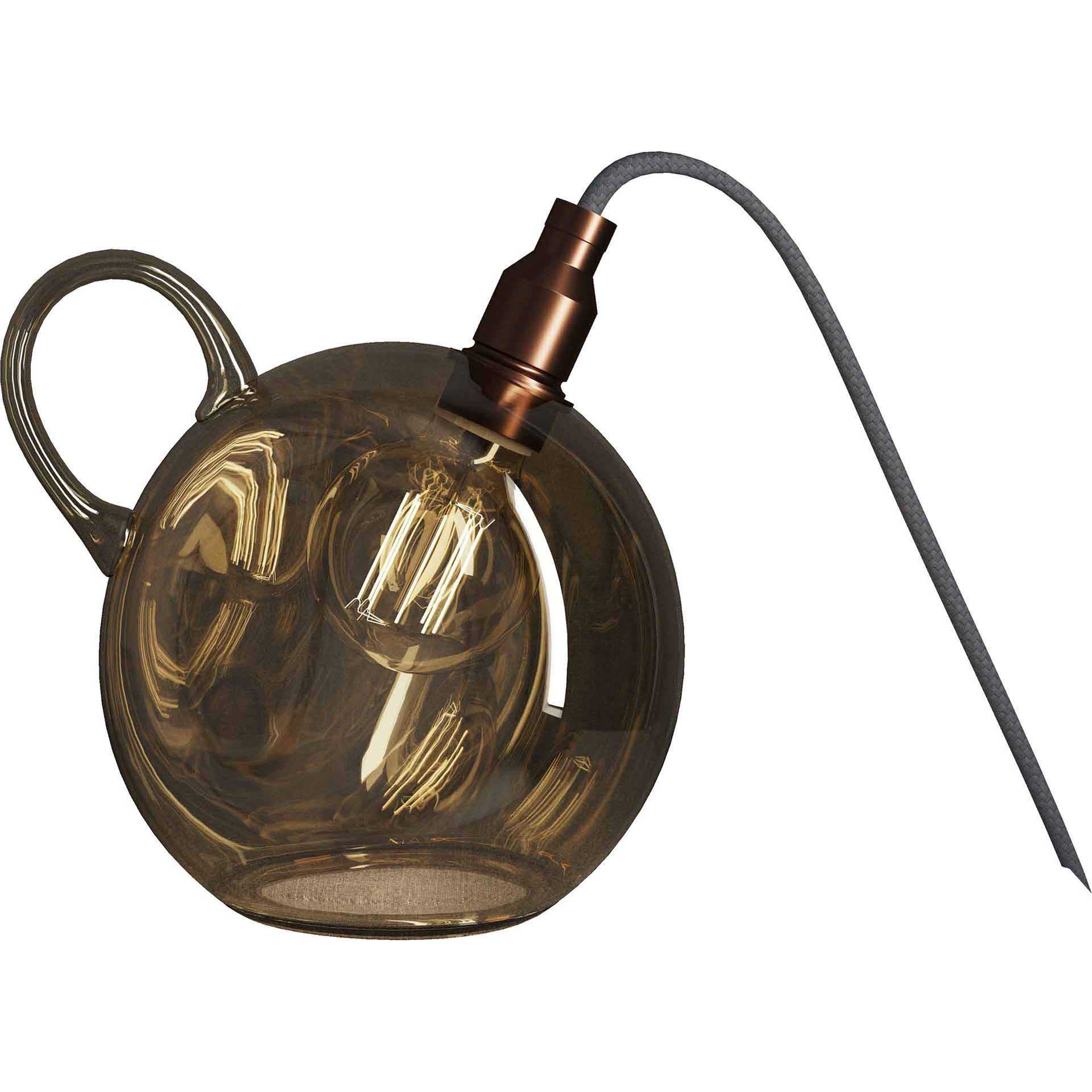 Cadogan Table Lamp Amber Glass