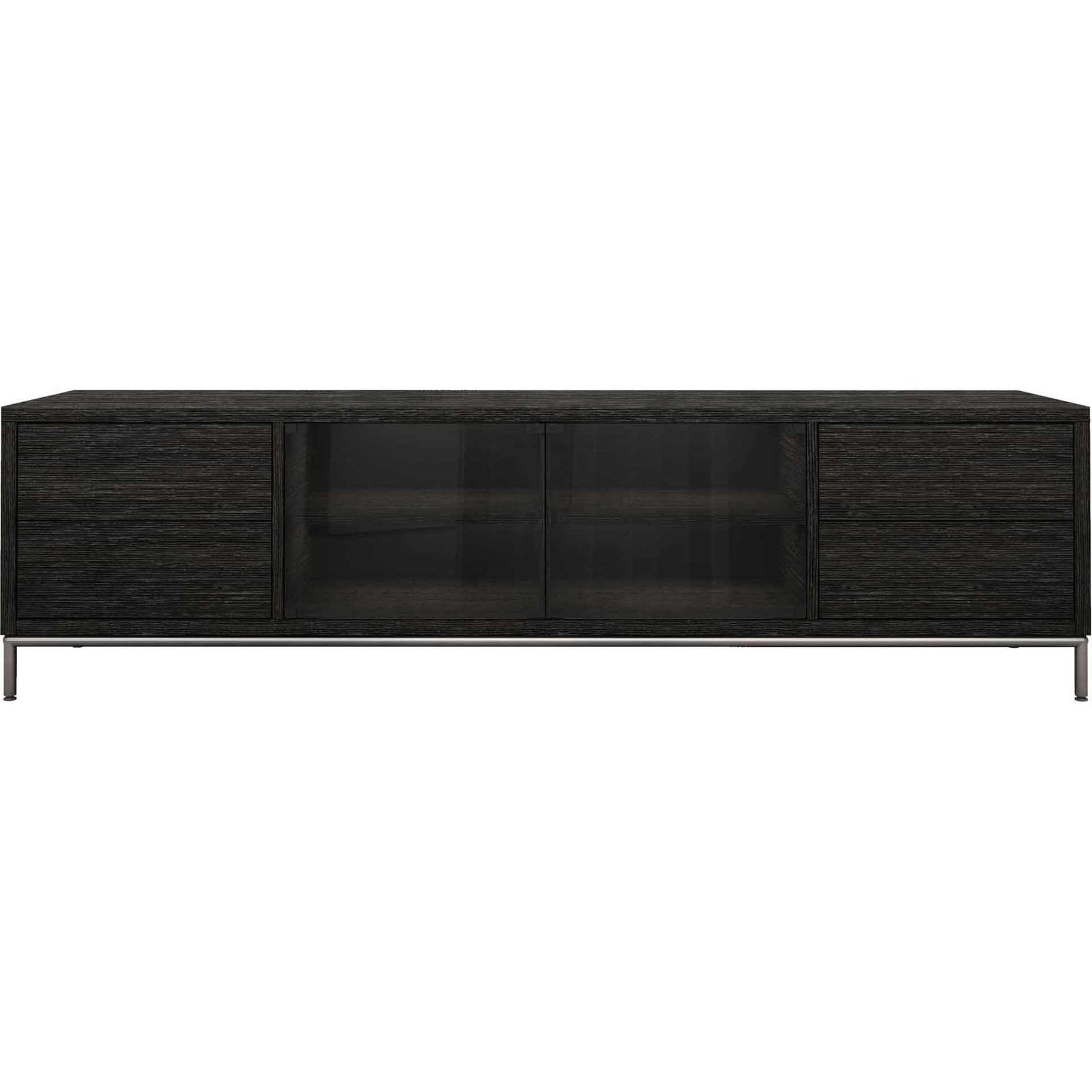 Lenox Media Cabinet Gray Oak