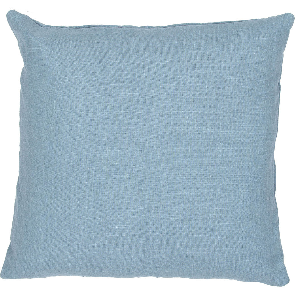 Linen Milky Blue Pillow