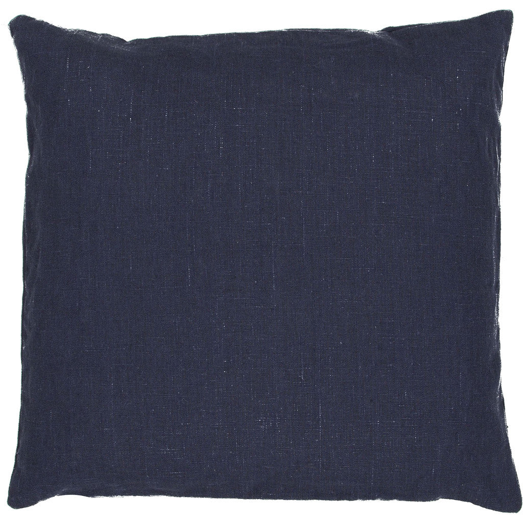 Linen Midnight Navy Pillow