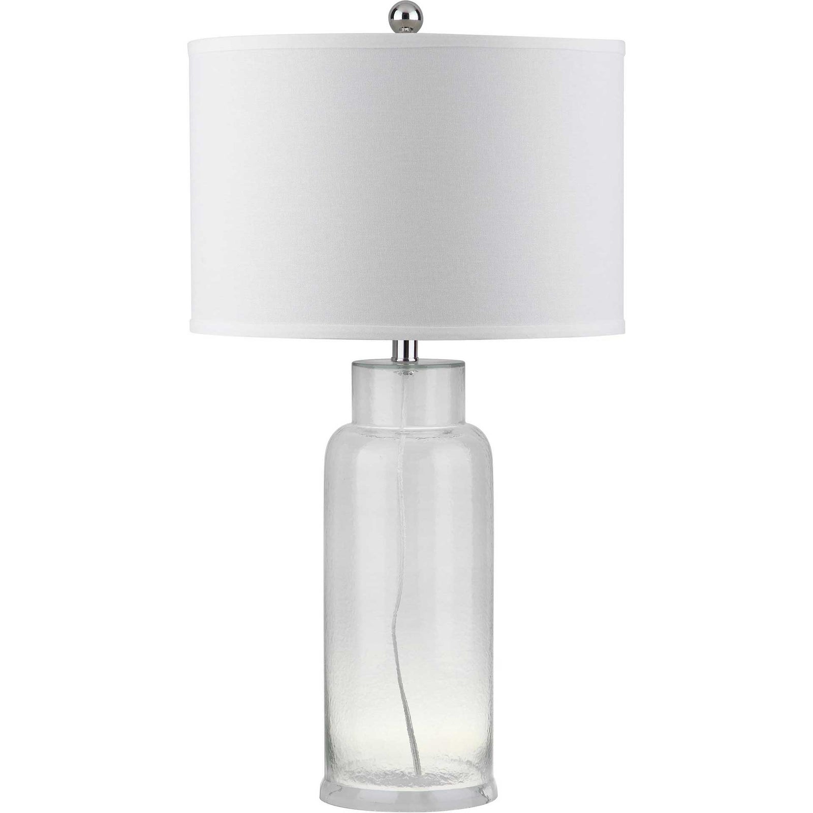 Bottle Glass Table Lamp Clear (Set of 2)