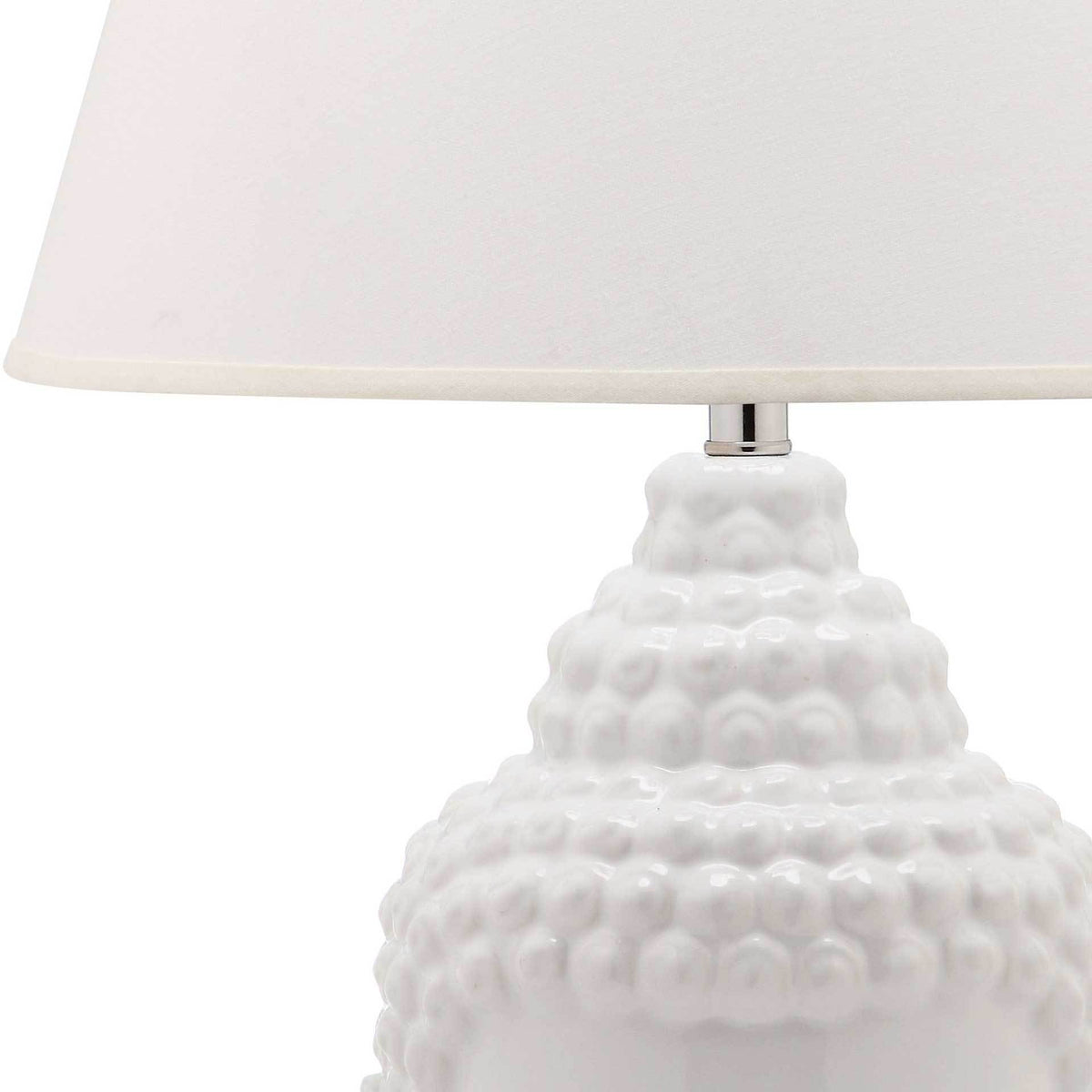 Sean Buddha Table Lamp White (Set of 2)
