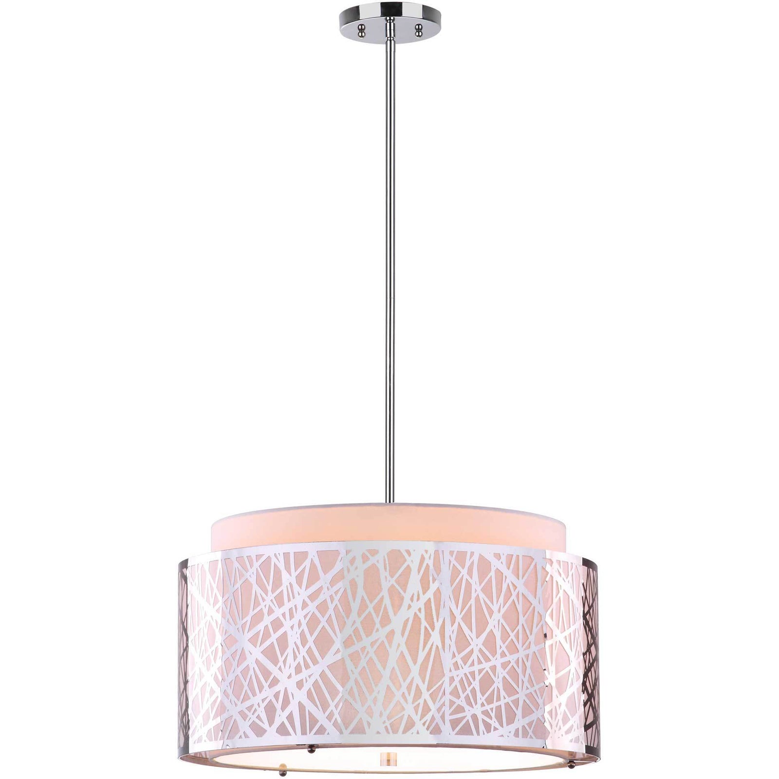 Trevor Chrome Adjustable Pendant