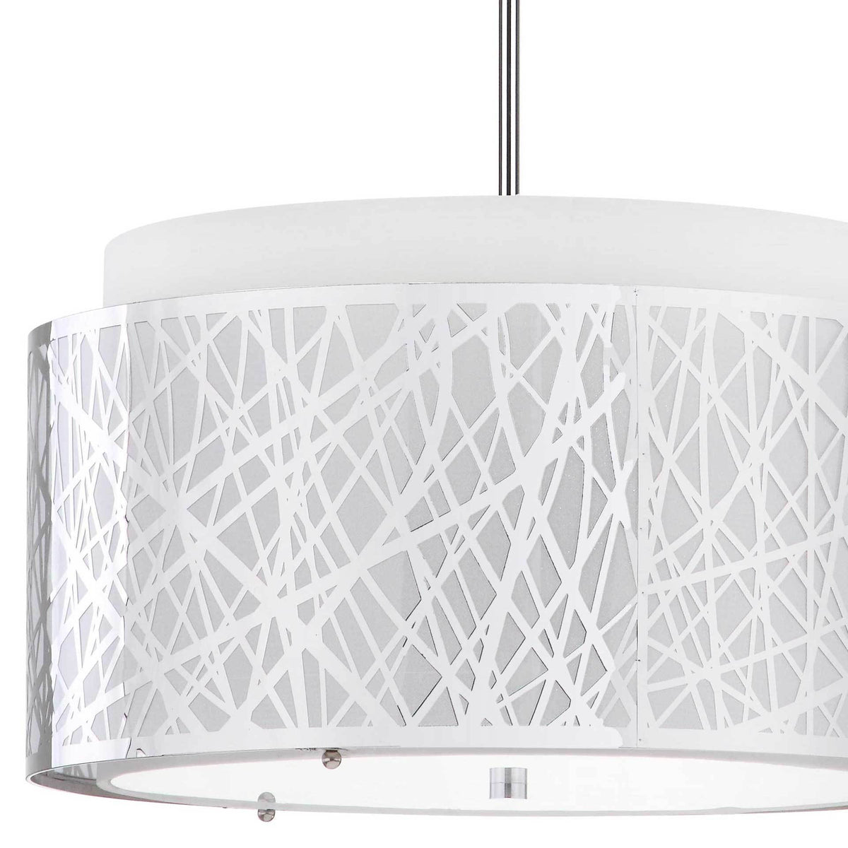 Trevor Chrome Adjustable Pendant