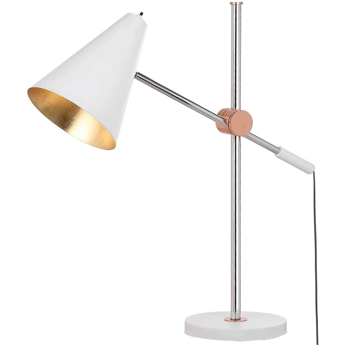 Alexander Table Lamp White