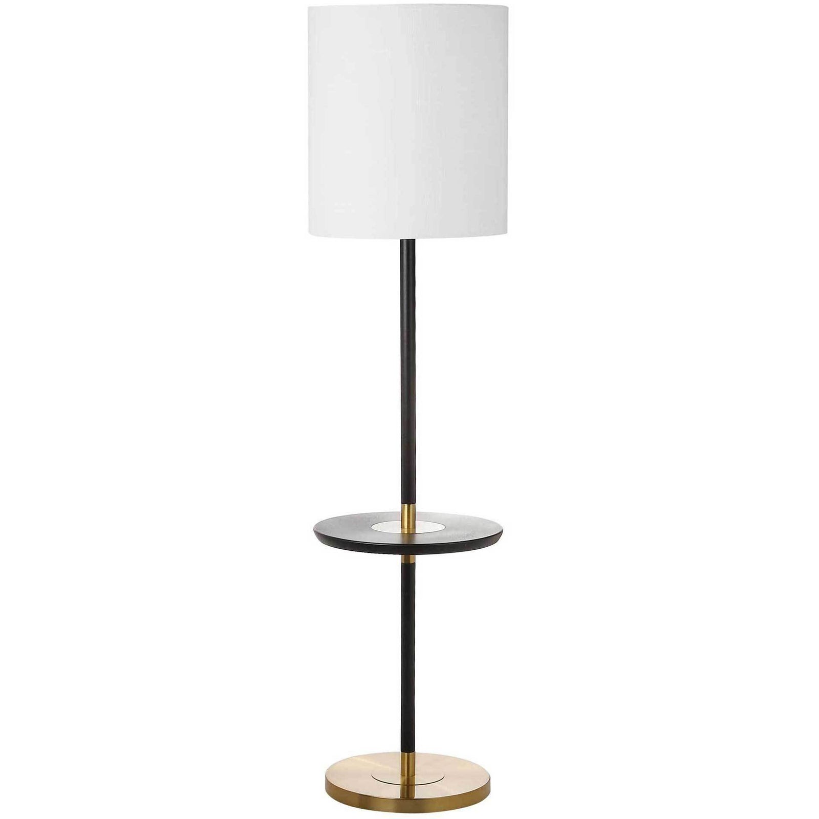 Jairo End Table Floor Lamp Black