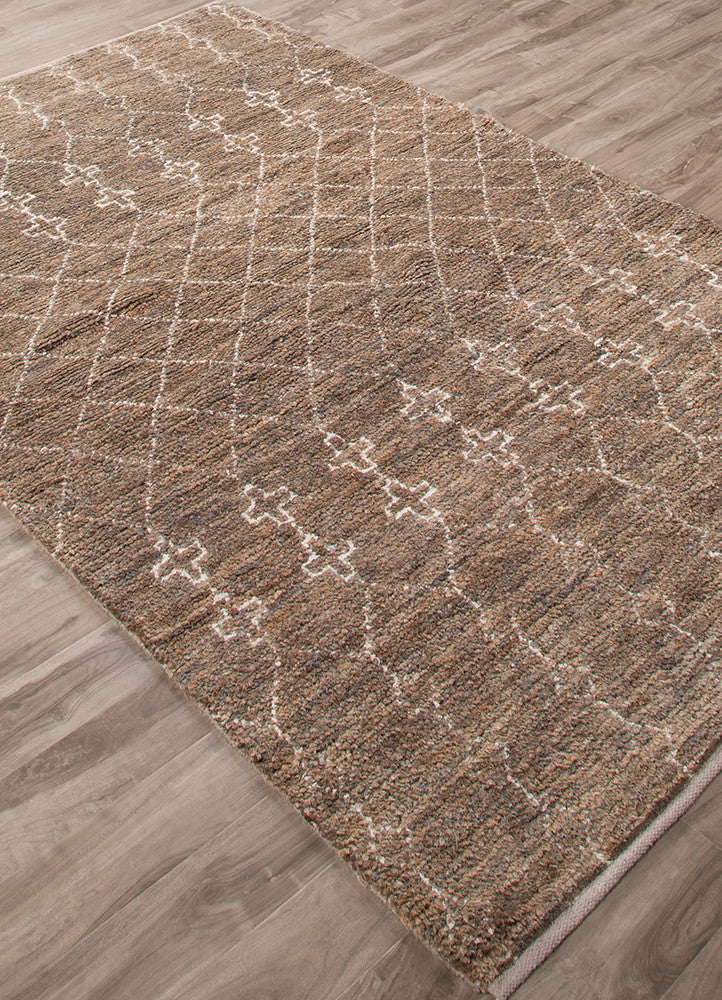 Luxor Lapins Natural/Gray Area Rug