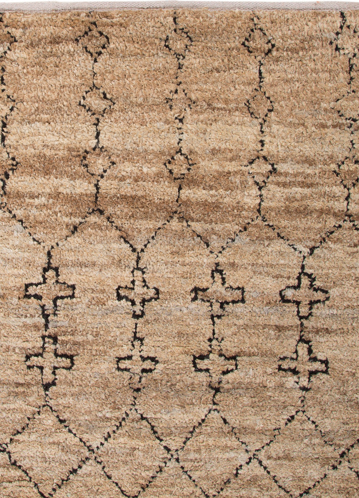 Luxor Lapins Natural/Black Area Rug