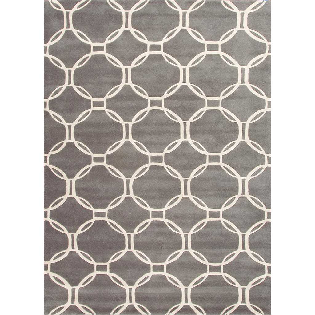 Lounge Abeet Charcoal/Cream Area Rug
