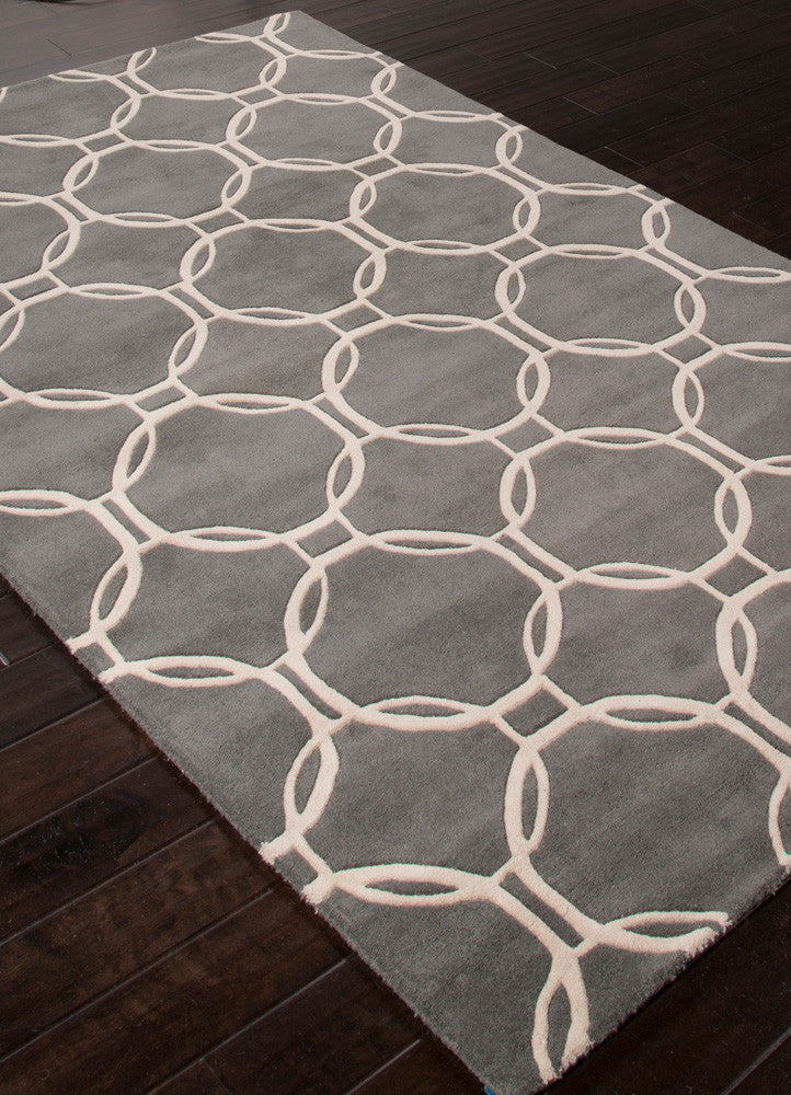 Lounge Abeet Charcoal/Cream Area Rug