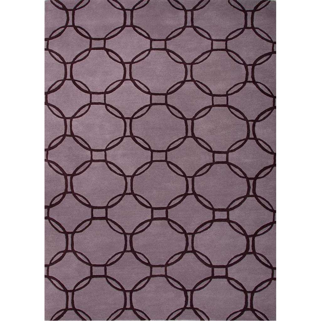 Lounge Abeet Light Purple/Beige Area Rug