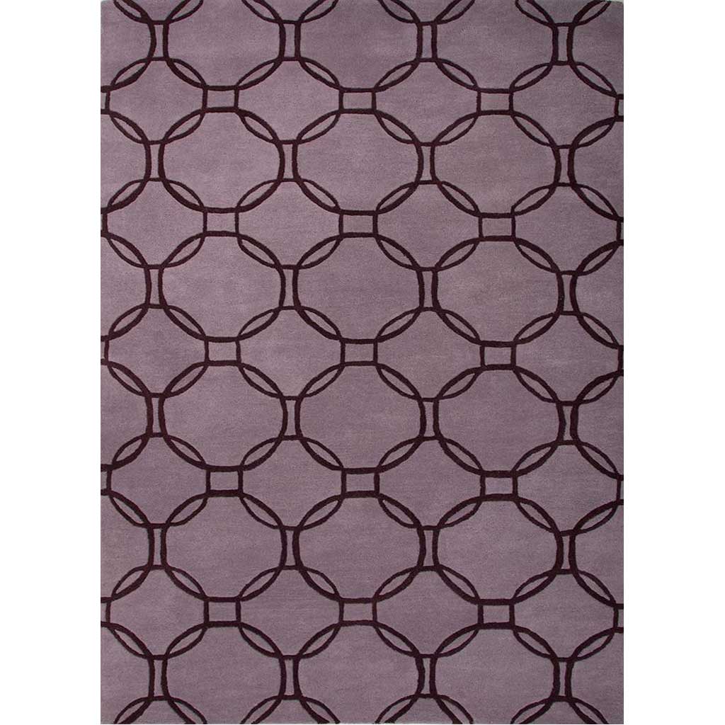 Lounge Abeet Light Purple/Beige Area Rug