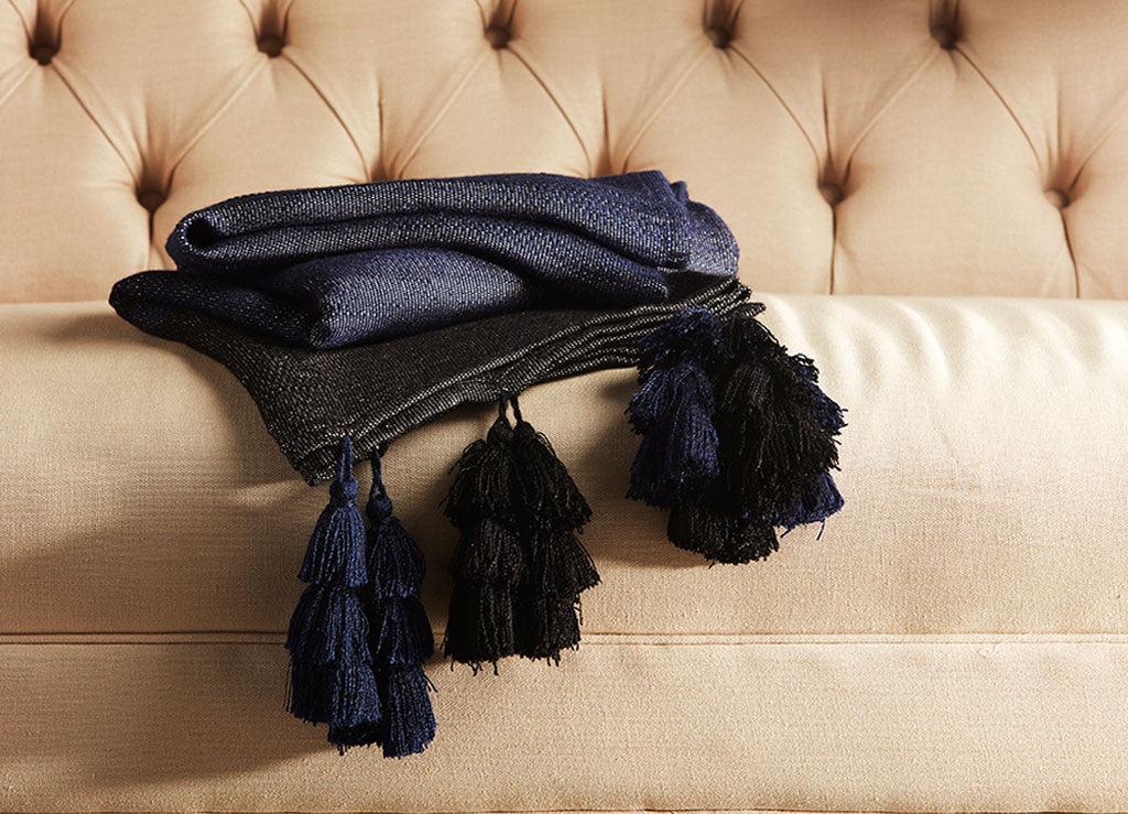 Lovell Peacoat/After Dark Throw