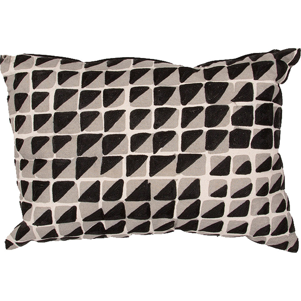 En Casa Encasa06 Natural/Black Pillow