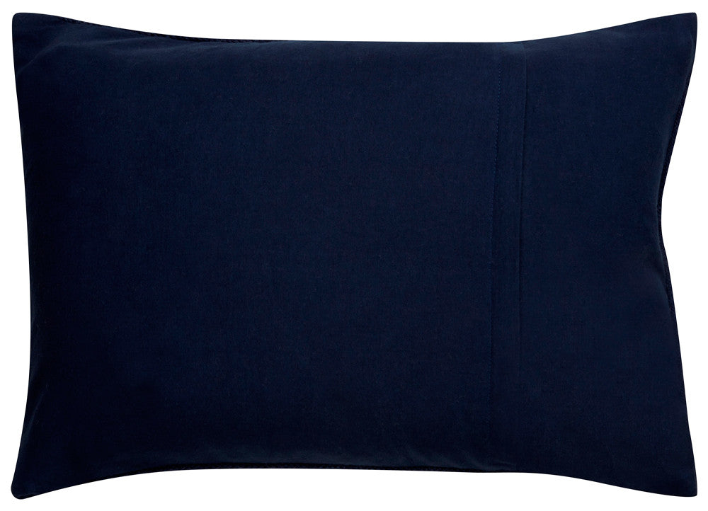 En Casa Encasa14 Blue/Taupe Pillow