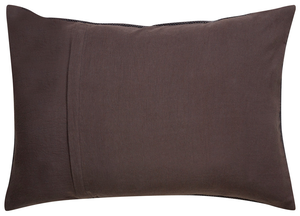 En Casa Encasa14 Gray/Yellow Pillow