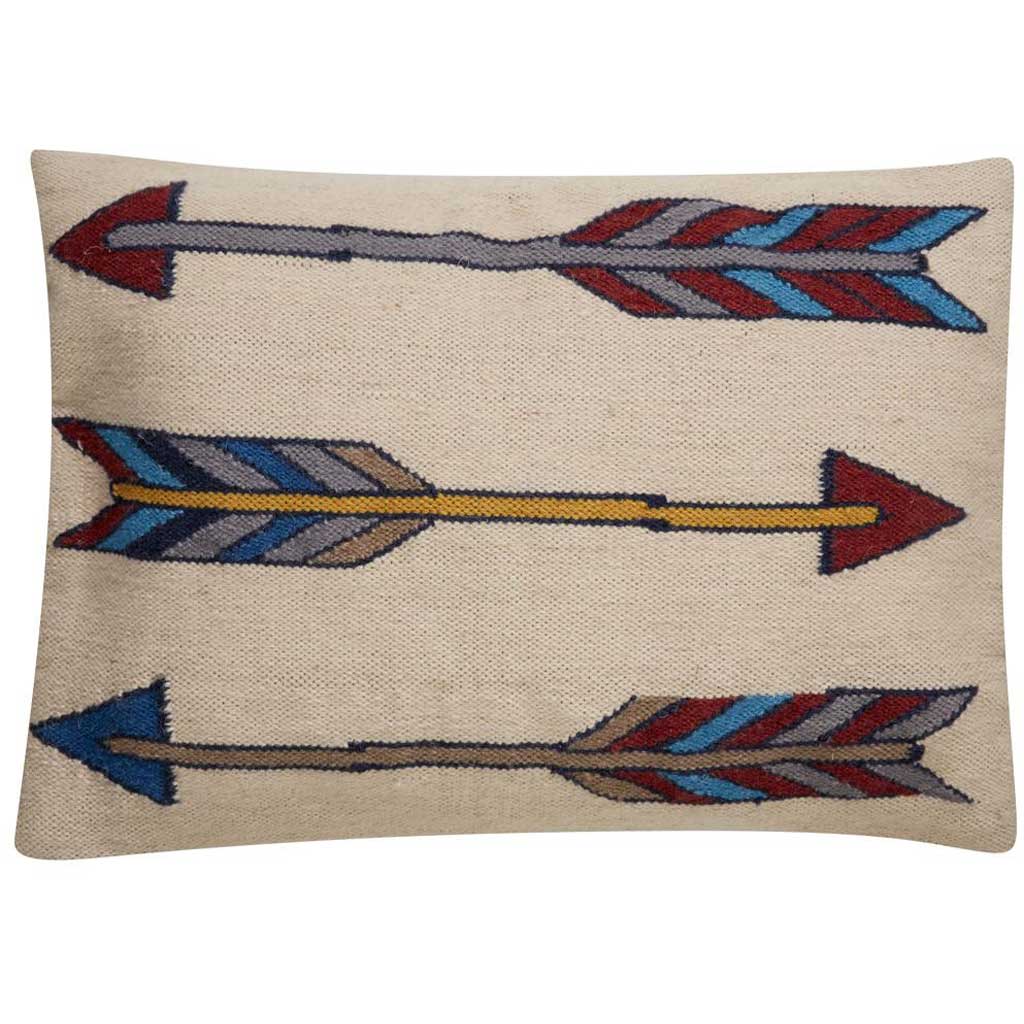 En Casa Encasa14 Taupe/Brown Pillow