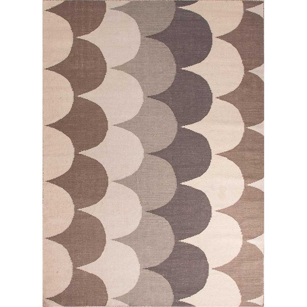 En Casa Ripple Classic Gray/Liquorice Area Rug