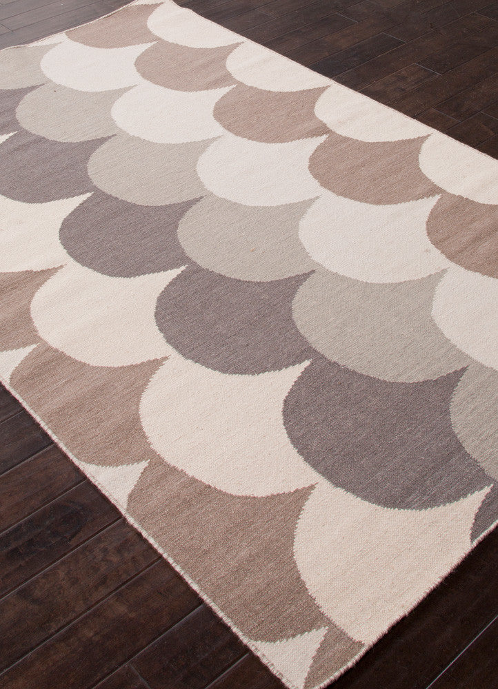 En Casa Ripple Classic Gray/Liquorice Area Rug