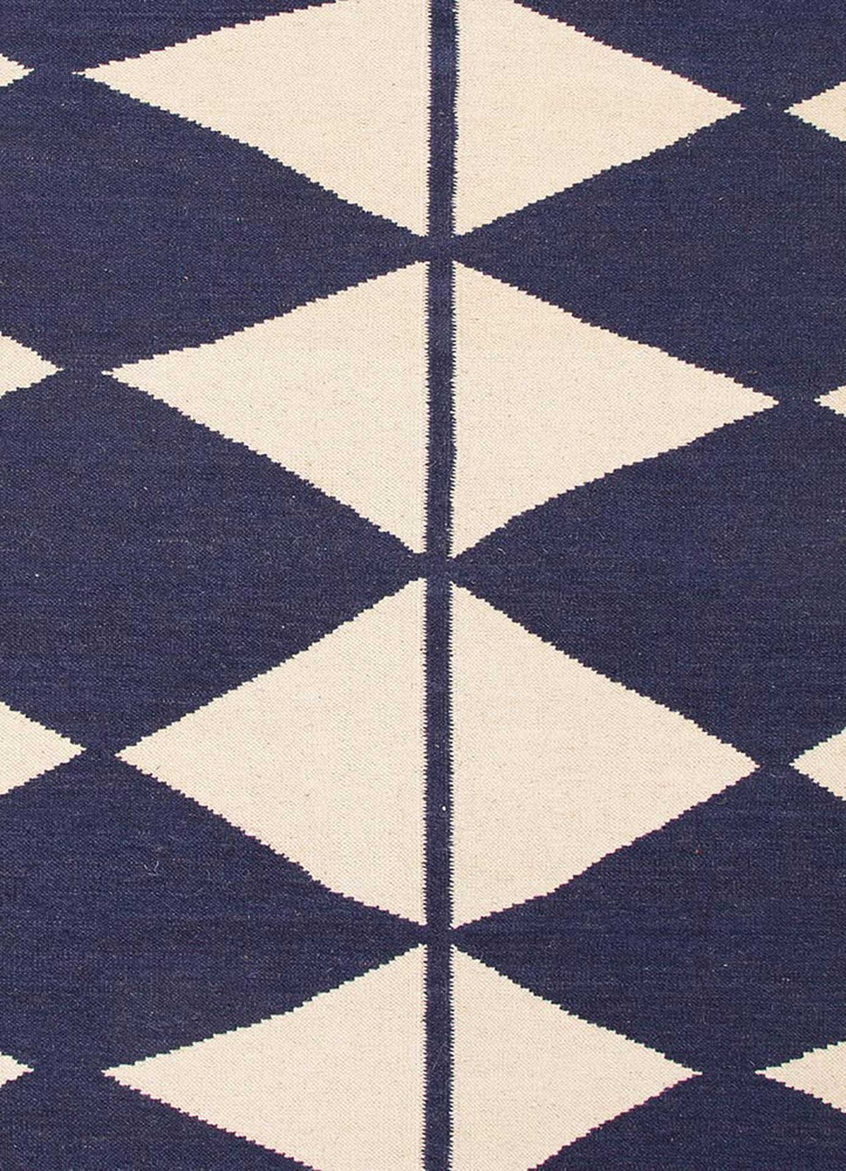 En Casa Harlequin Antique White/Deep Navy Area Rug