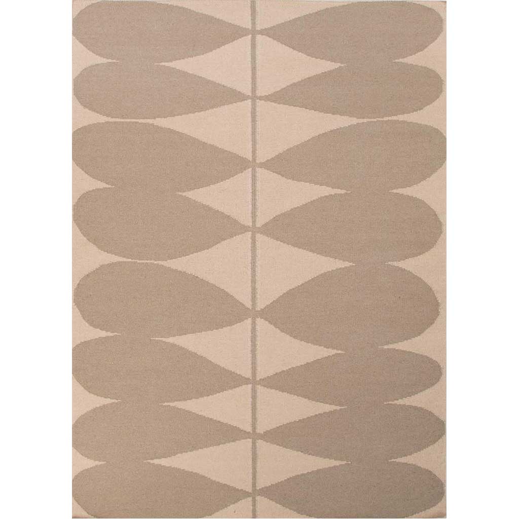 En Casa Petals Antique White/Silver Gray Area Rug