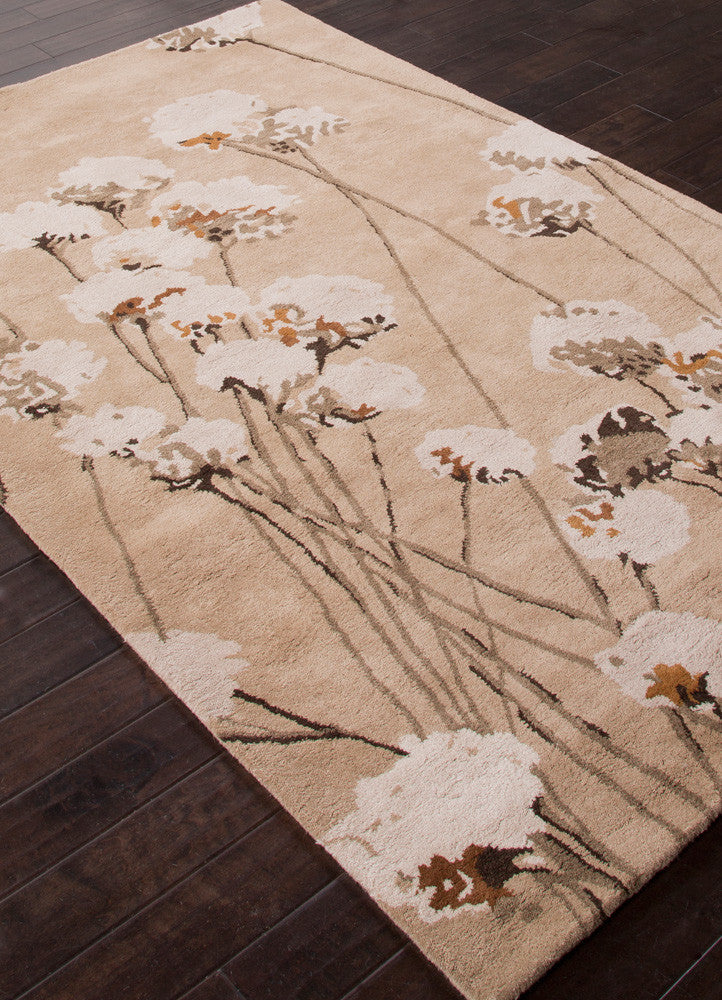 En Casa Cotton Blossom Beige Area Rug