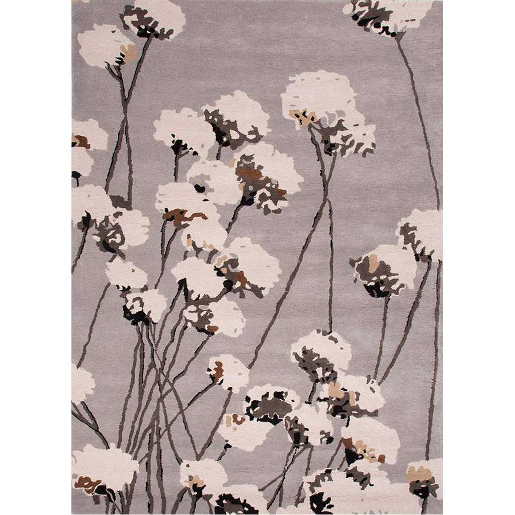 En Casa Cotton Blossom Nickel Area Rug