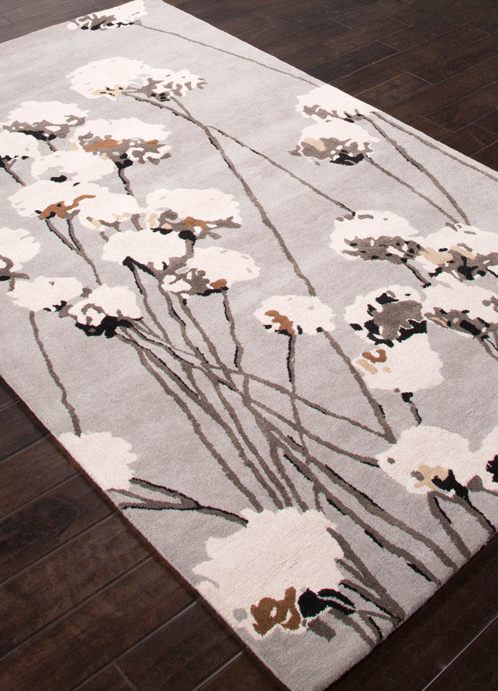 En Casa Cotton Blossom Nickel Area Rug