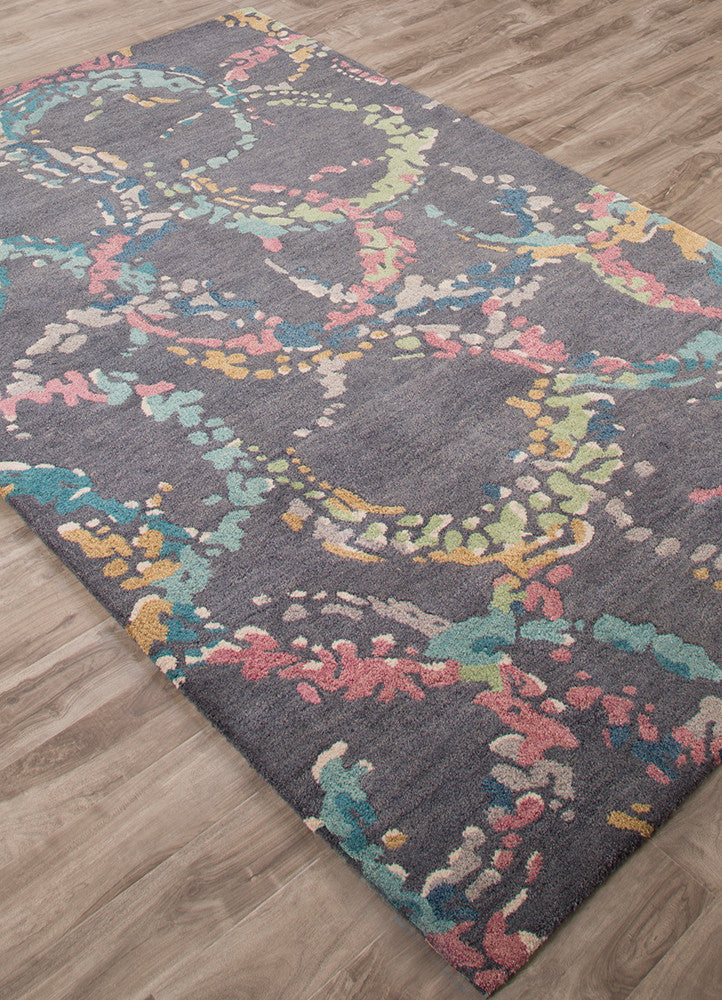 En Casa Troy Dark Gray/Multi Area Rug