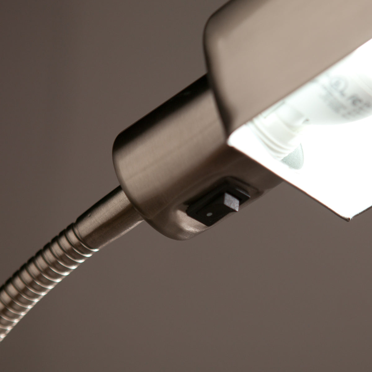 Author Floor Lamp Brushed Nickel