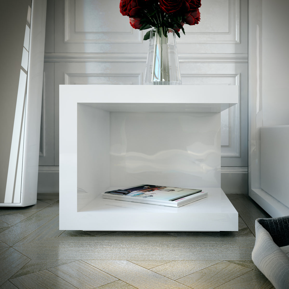 Ludlow Nightstand White