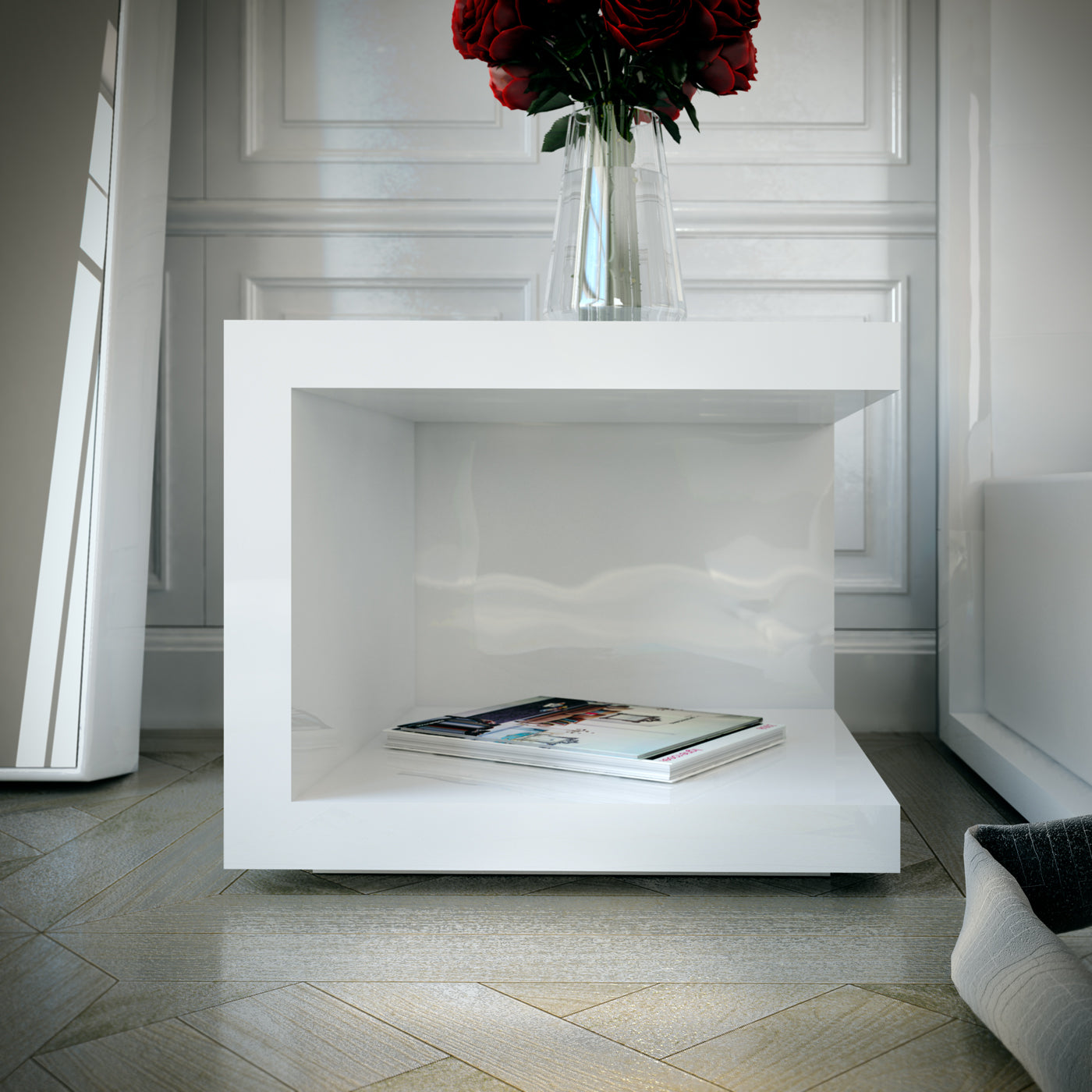 Ludlow Nightstand White