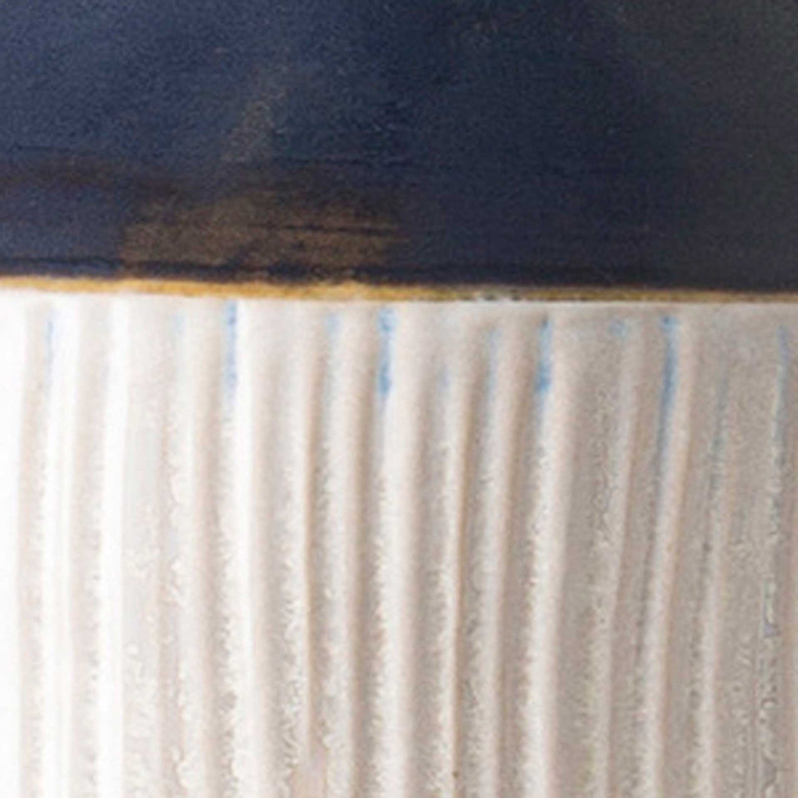 Masha Vase Navy/Cream