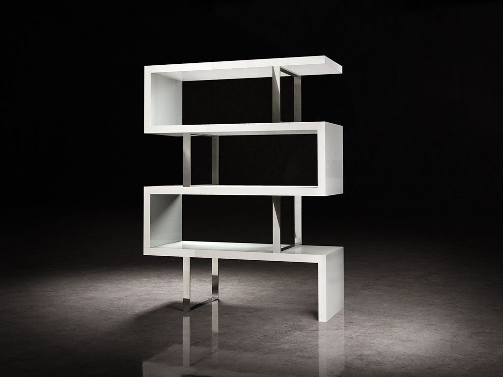 Pearl Bookcase White