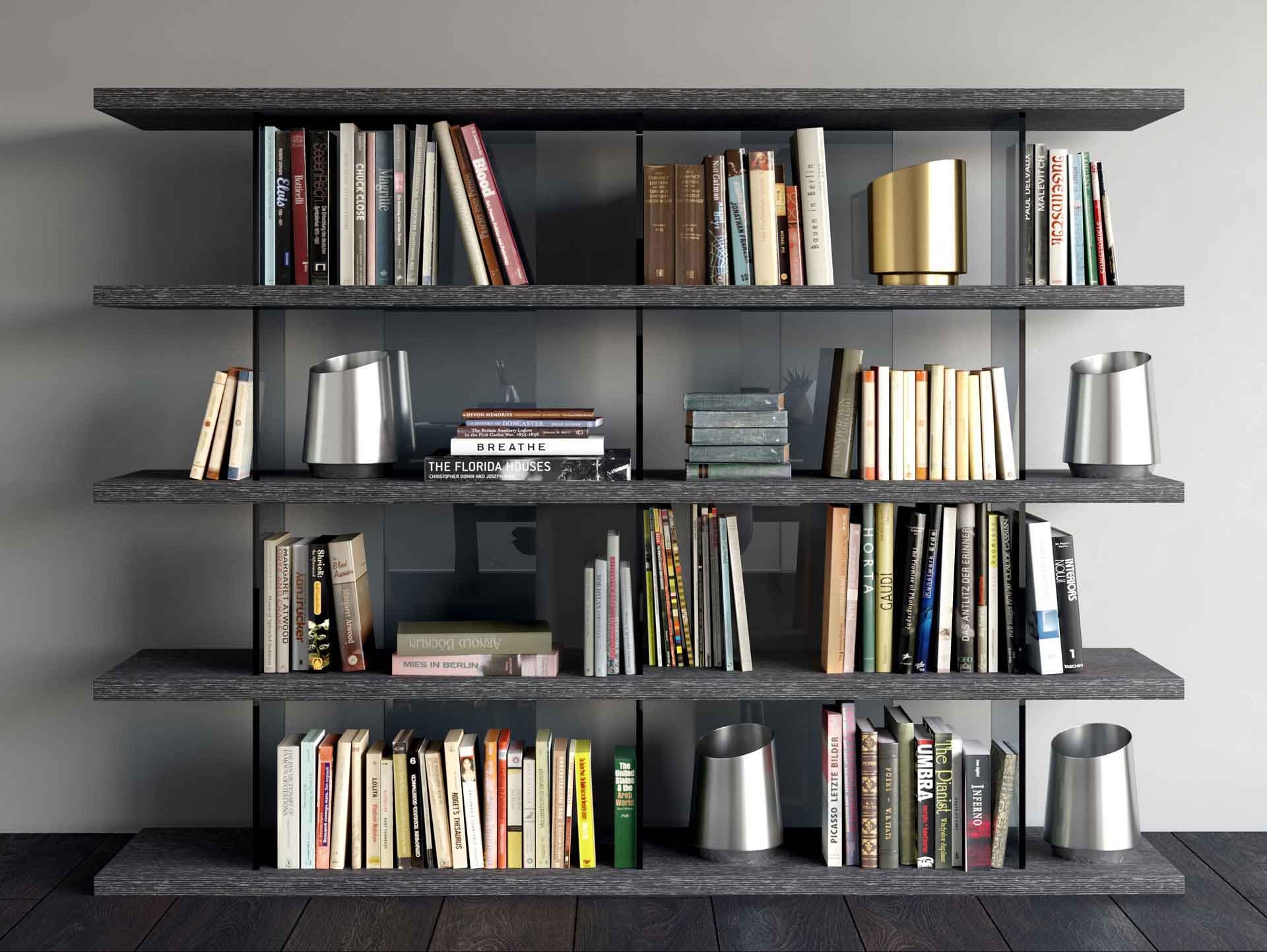 Beekman Bookcase Gray Oak