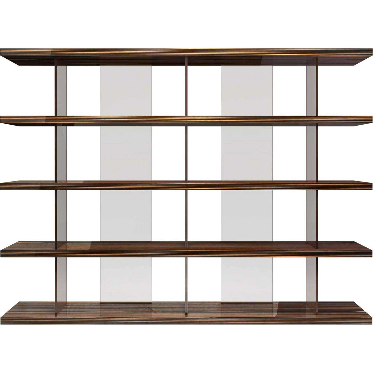 Beekman Bookcase Cathedral Ebony Lacquer