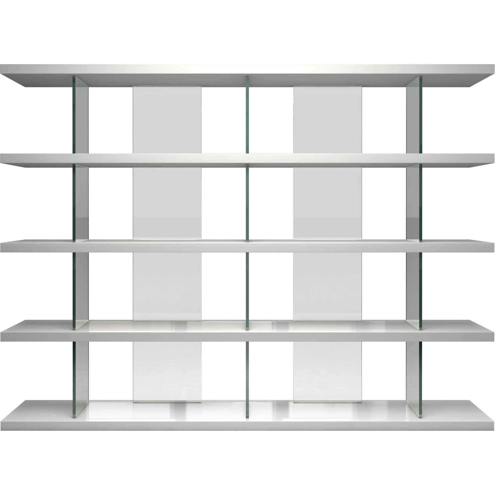 Beekman Bookcase White Lacquer