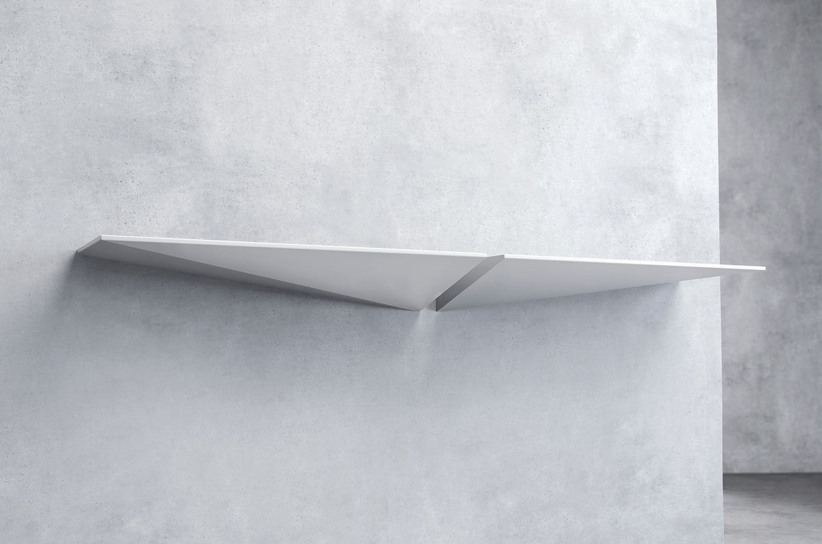 Pitt Wall Shelves White