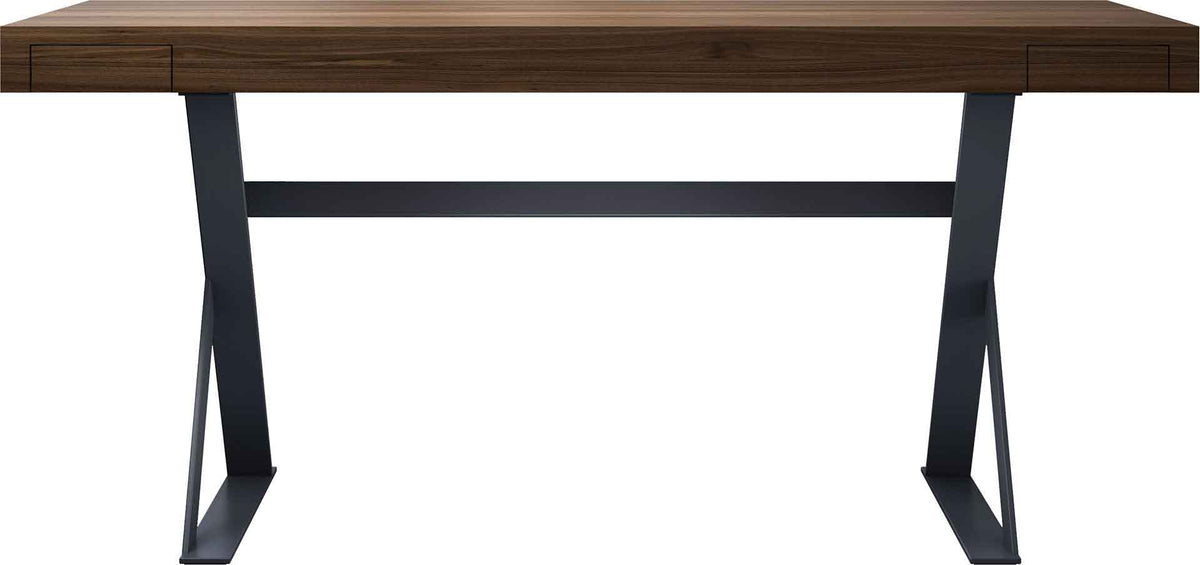 Barrow Desk Walnut/Asphalt