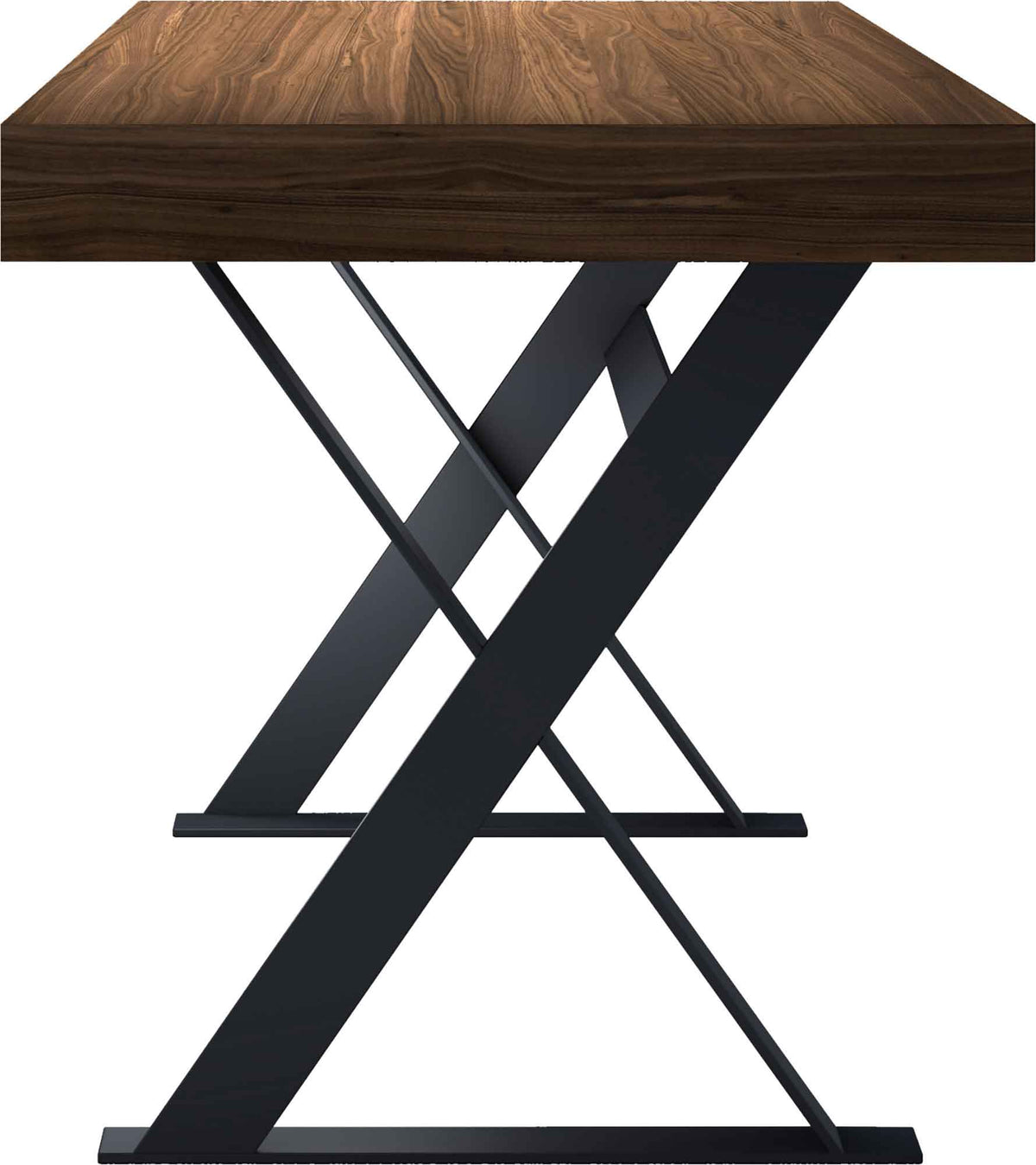 Barrow Desk Walnut/Asphalt