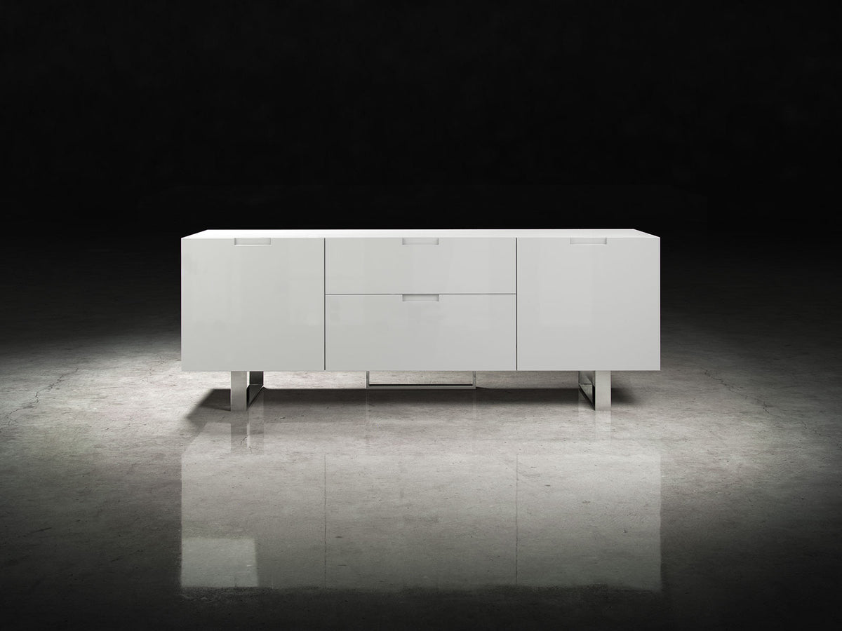 Eldridge Media Cabinet White