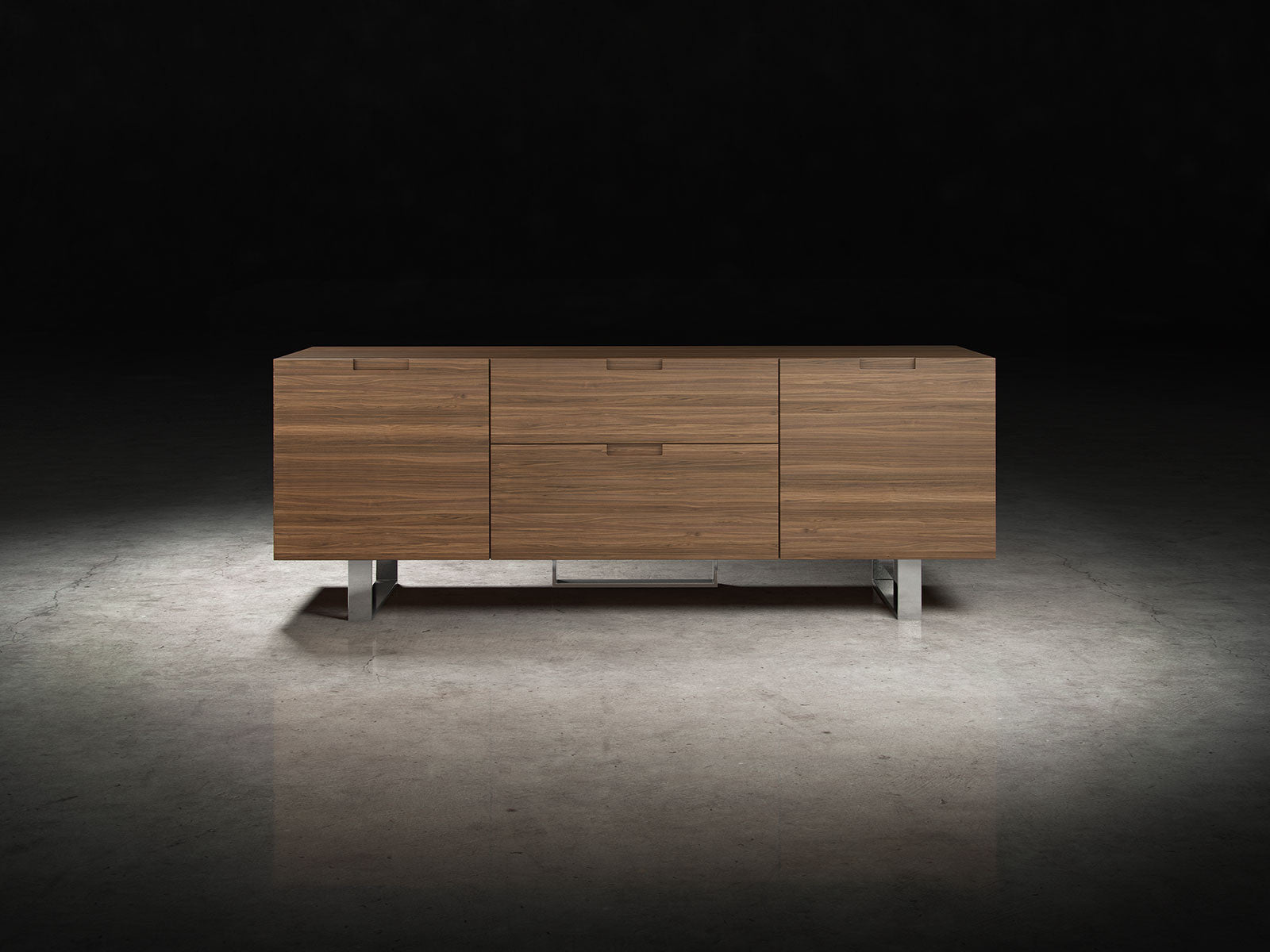 Eldridge Media Cabinet Walnut