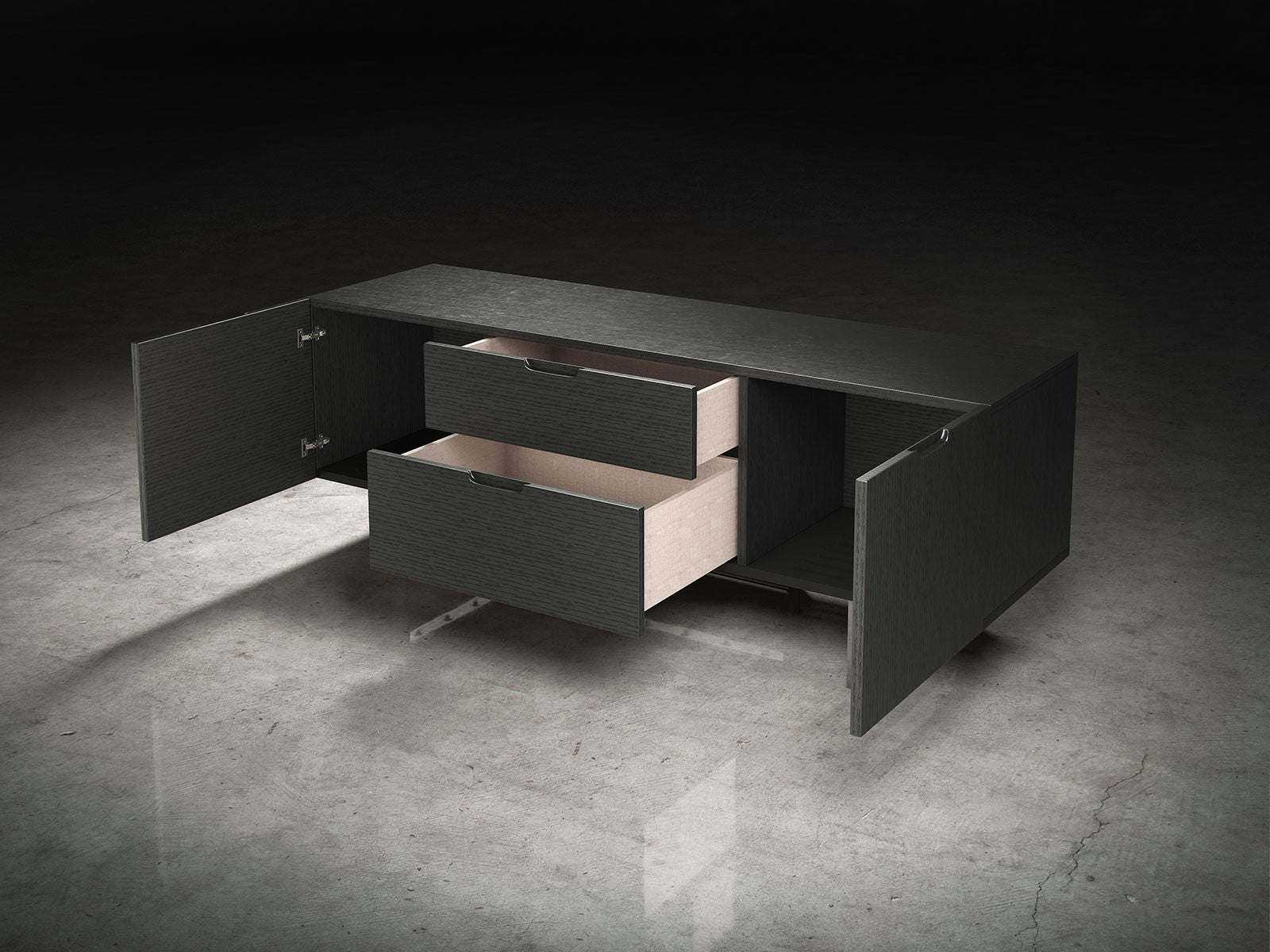 Eldridge Media Cabinet Wenge