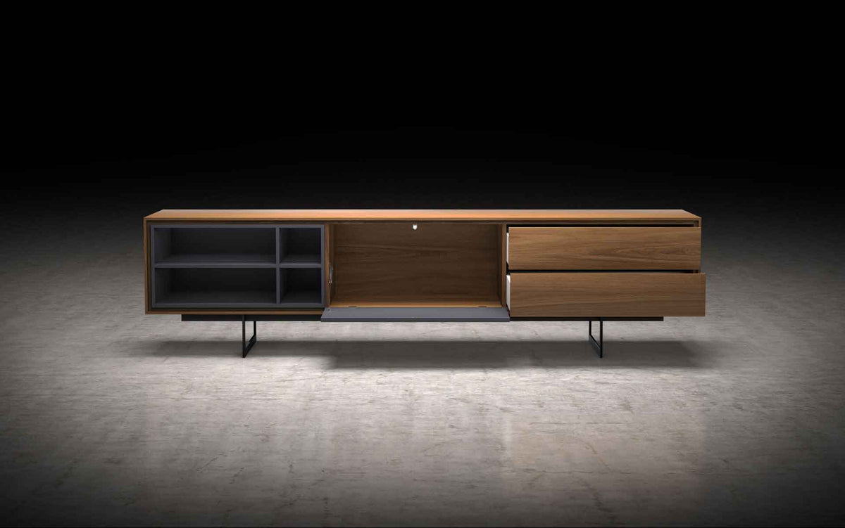 Baxter Media Cabinet Walnut
