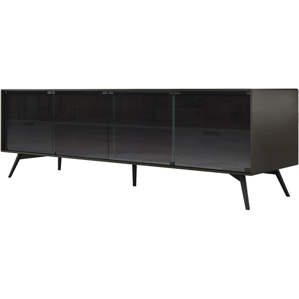 Christopher Media Cabinet Asphalt Matte