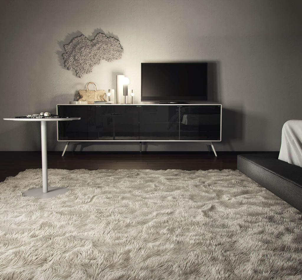 Christopher Media Cabinet White Matte